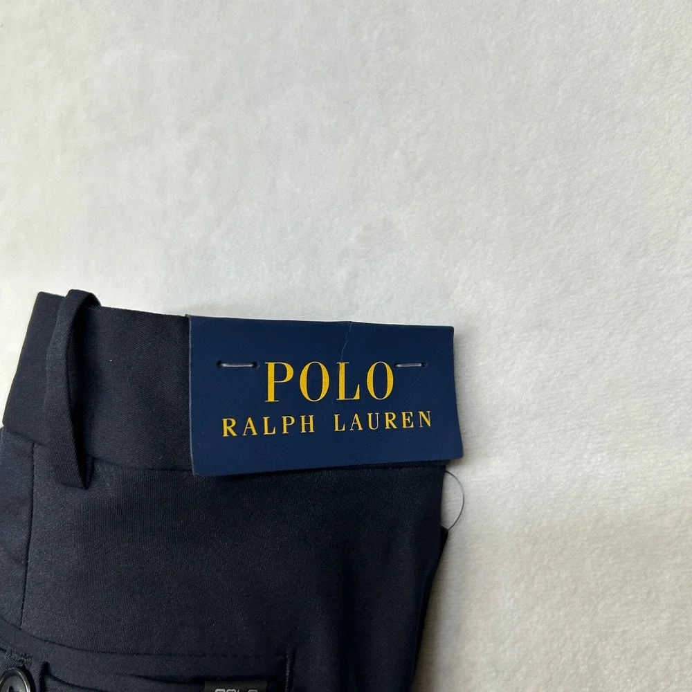 Polo Ralph‎ Lauren Performance Chino Pants Mens 40x32 Navy Blue Tailored Fit NEW